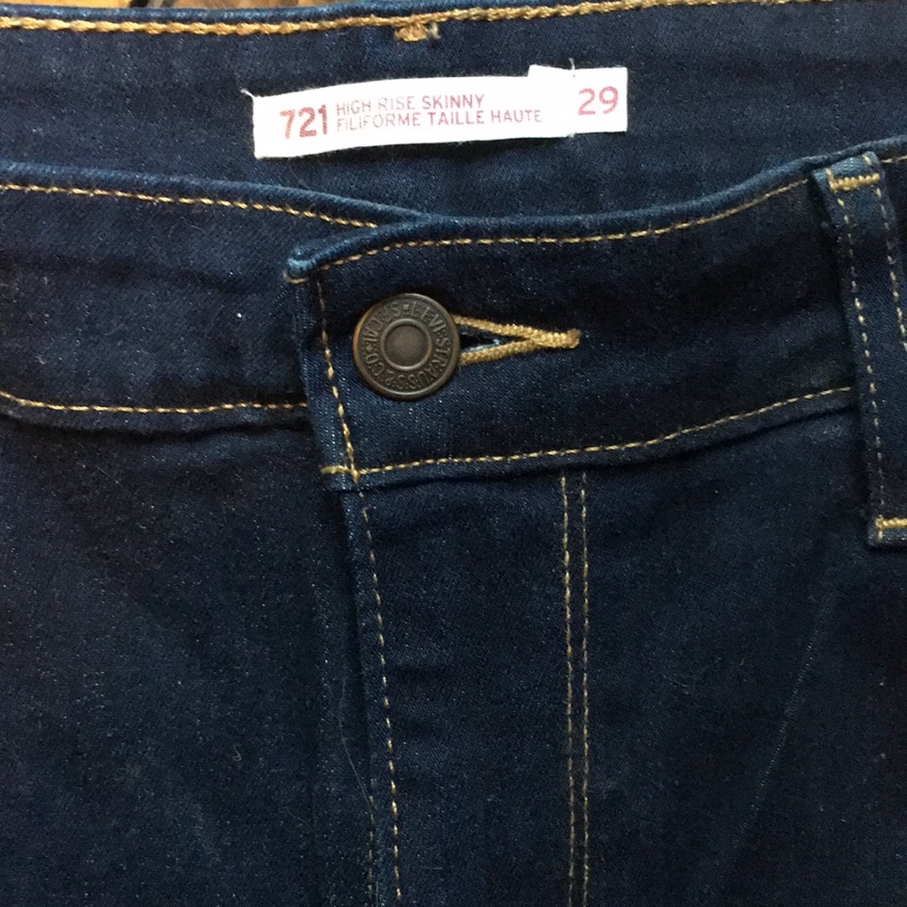 Levi’s high rise skinny jeans